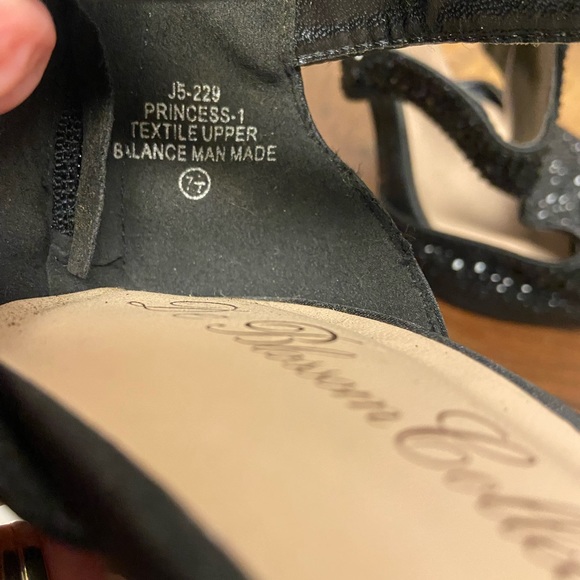 De Blossom Collection PRINCESS Blinged Jeweled Cut Out Stiletto Formal Heels - Picture 10 of 14